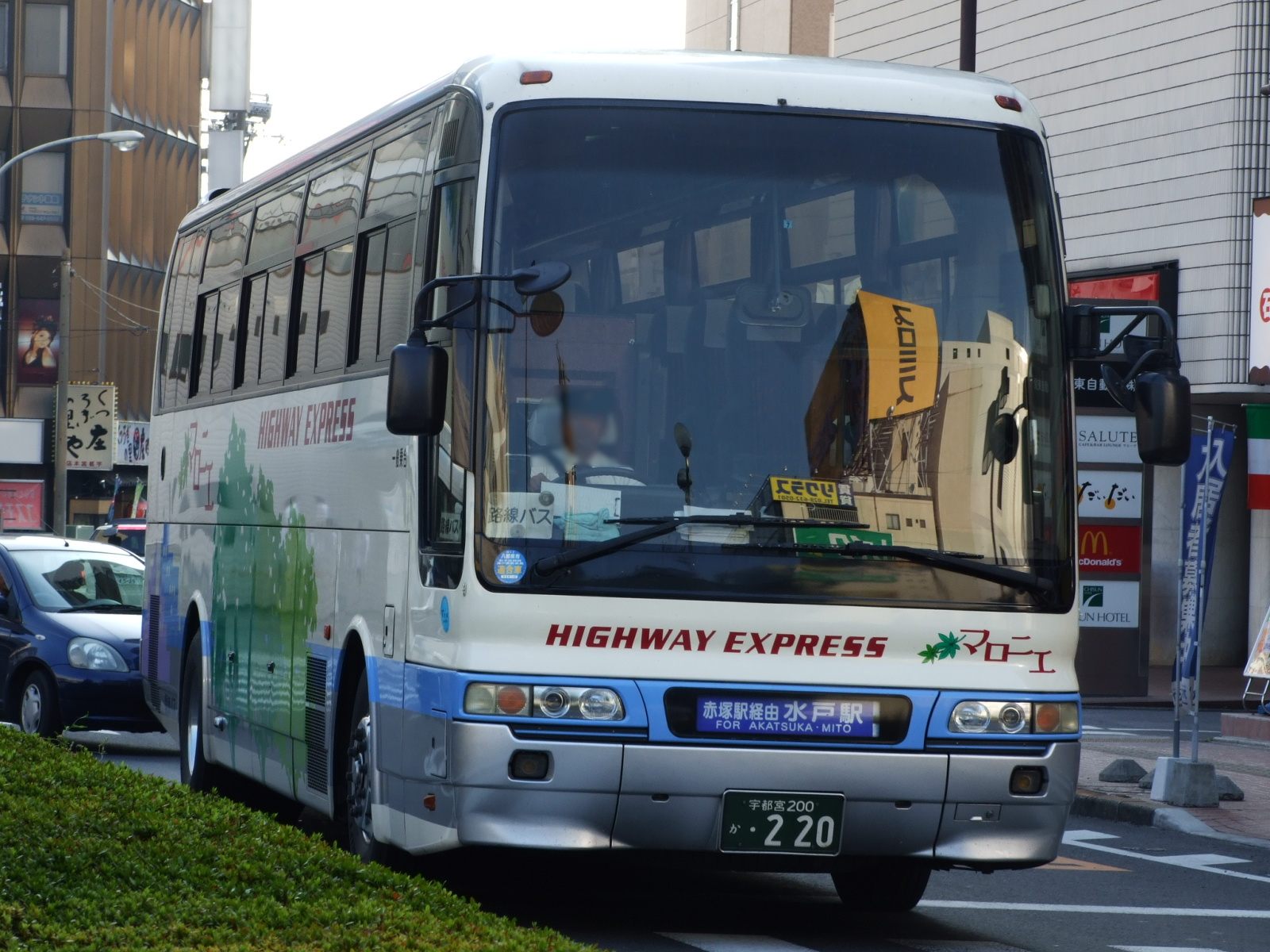 ９月１７日から運行している北関東ライナー　通常は、新宿線運行開始時に導入された２台が使用されています。